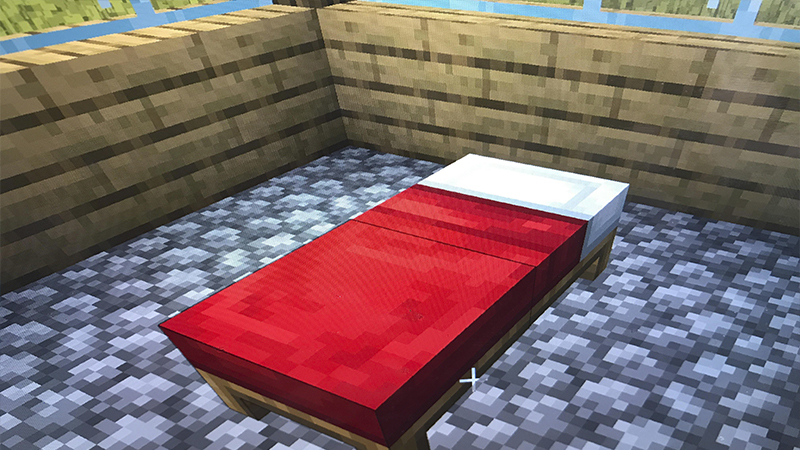 Кровать майнкрафт (minecraft)